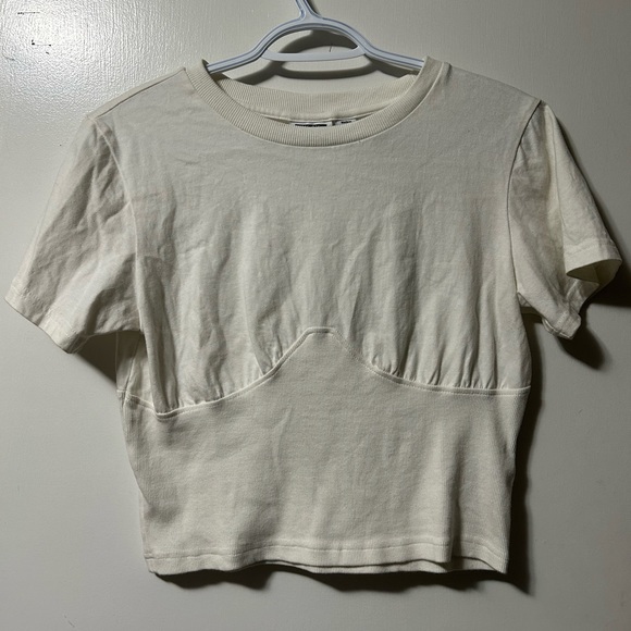 Noisy May Crop Bustier Tee - Picture 1 of 3